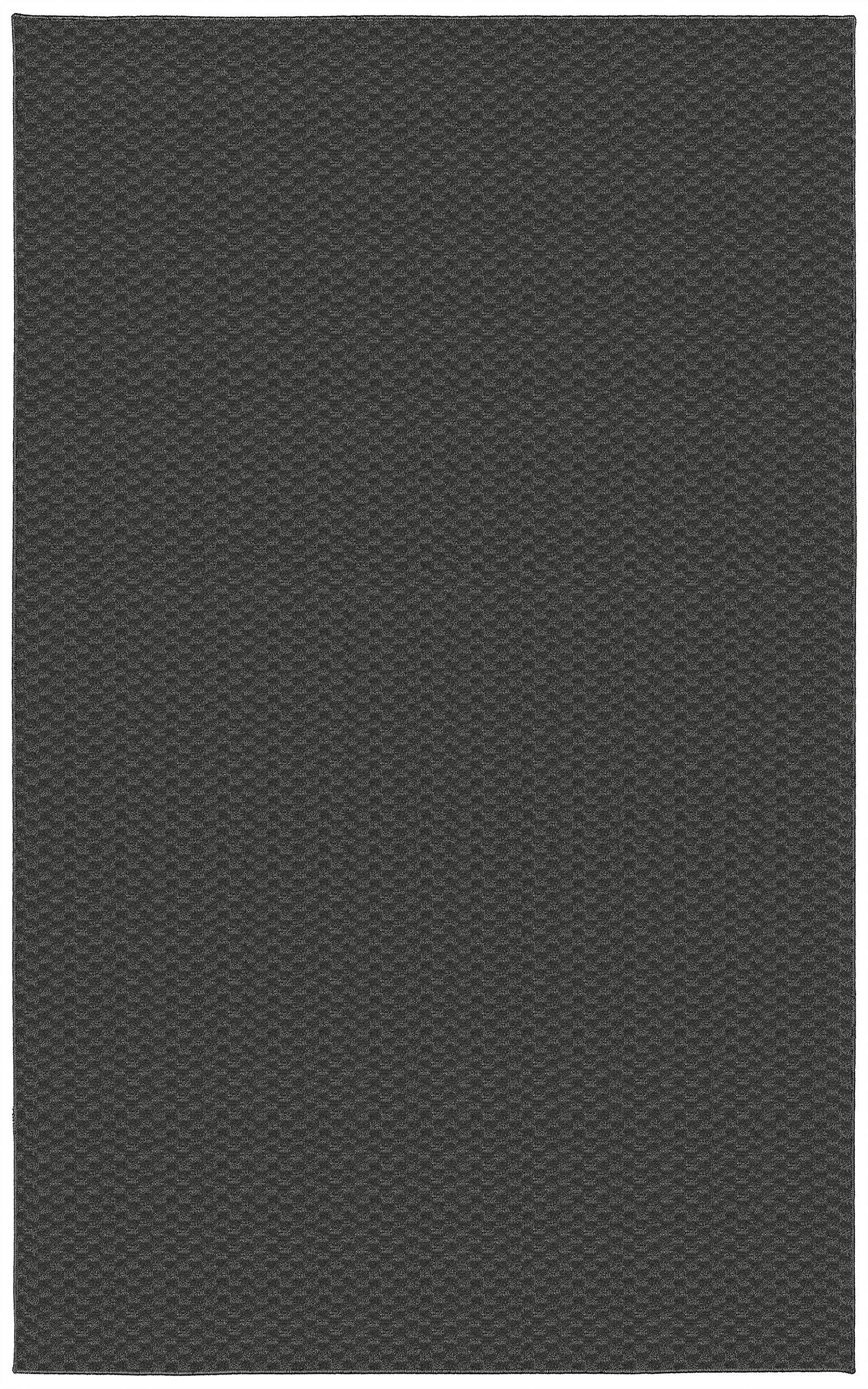 Garland Rug Medallion Cinder Gray 7 6 x 9 6 Skid Resistant Area Rug