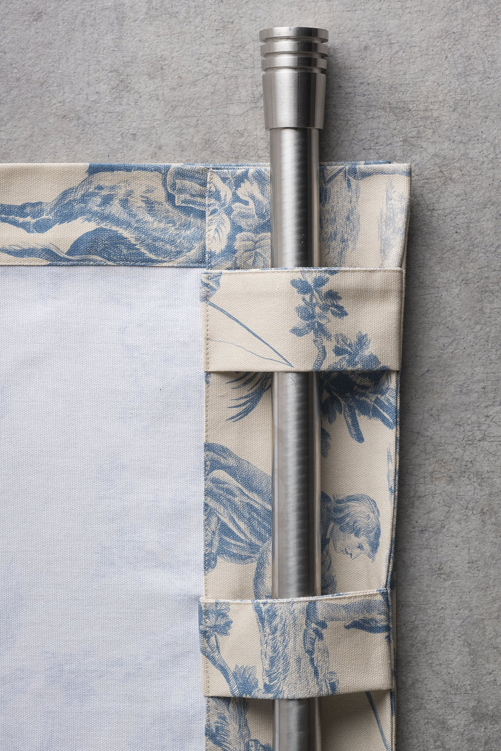 Maison D' Hermine 100% Cotton Curtain - 50''X96'' Red (White Background) Decorative Curtain - Aesthetic Curtains For Farmhouse,