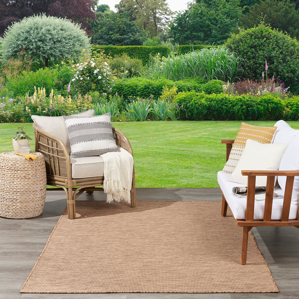 Nourison Positano Indoor/Outdoor Jute 9' X 12' Area Rug, Easy Cleaning, Non Shedding, Bed Room, Living Room, Dining Room, Backyard, Deck, Patio (9X12)