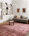 Loloi II Loren Eggplant/Crimson 2-3 x 3-9 Accent Rug