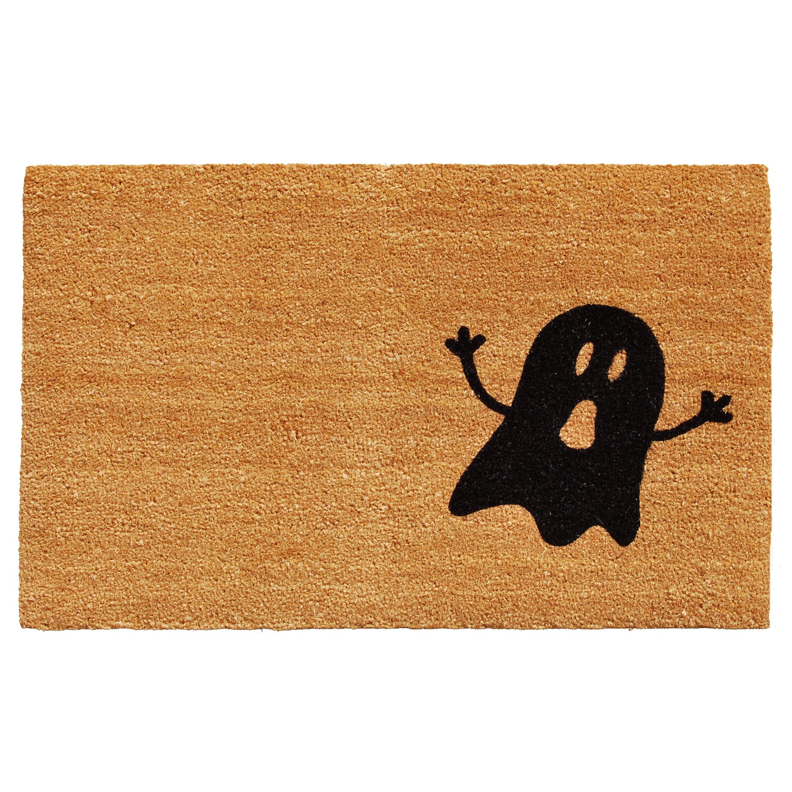Calloway Mills 102011729 Ghost Doormat, 17' X 29', Natural/Black