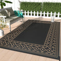 Genimo Outdoor Rug 5' X 8' Waterproof For Patios Clearance, Reversible Outdoor Plastic Straw Rug Carpet, Camping Mats For Outdoo
