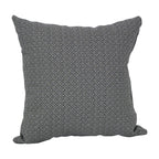Blazing Needles Square Polyester Jacquard Throw Pillows, 17", Hazeltsb Domino 2 Count