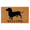 Calloway Mills Az103032436 Dachshund Breed Doormat, 24' X 36', Natural/Black
