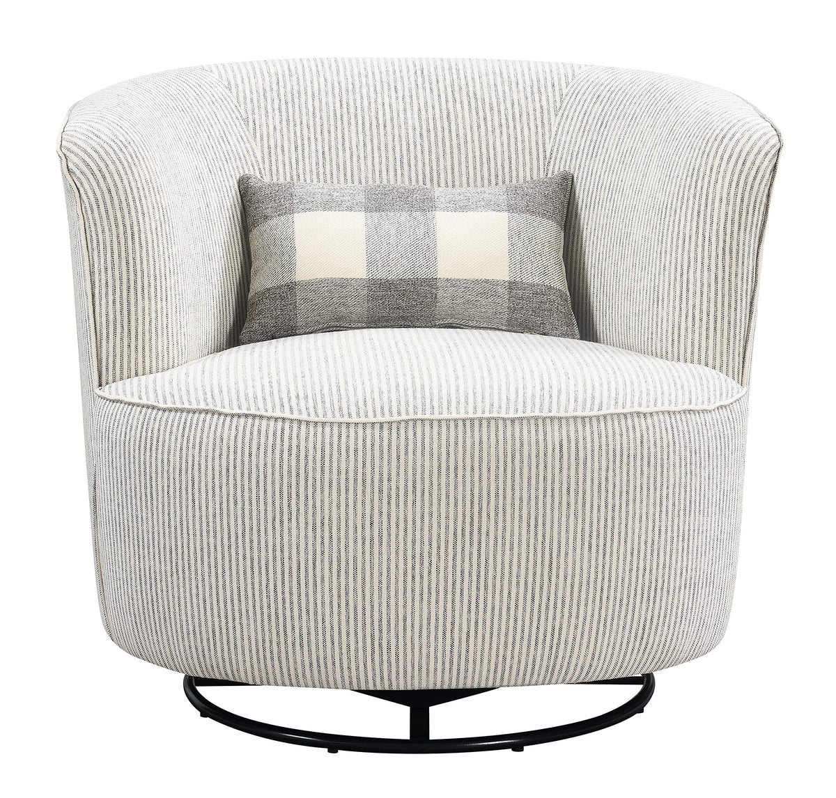 Wallace & Bay Branch Accent Chair, Stripe