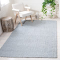 SAFAVIEH Natural Fiber Collection Accent Rug - 4' x 6', Light Grey, Handmade Farmhouse Jute, Ideal for High Traffic Areas in Ent
