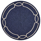 HomeRoots 78' X 114' X 0.'5' Ocean Polypropelene Rug