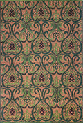 Mad Mats Traditional Outdoor Rug, Reversible Plastic Mat (5' X 8', Oasis - Medium Green)