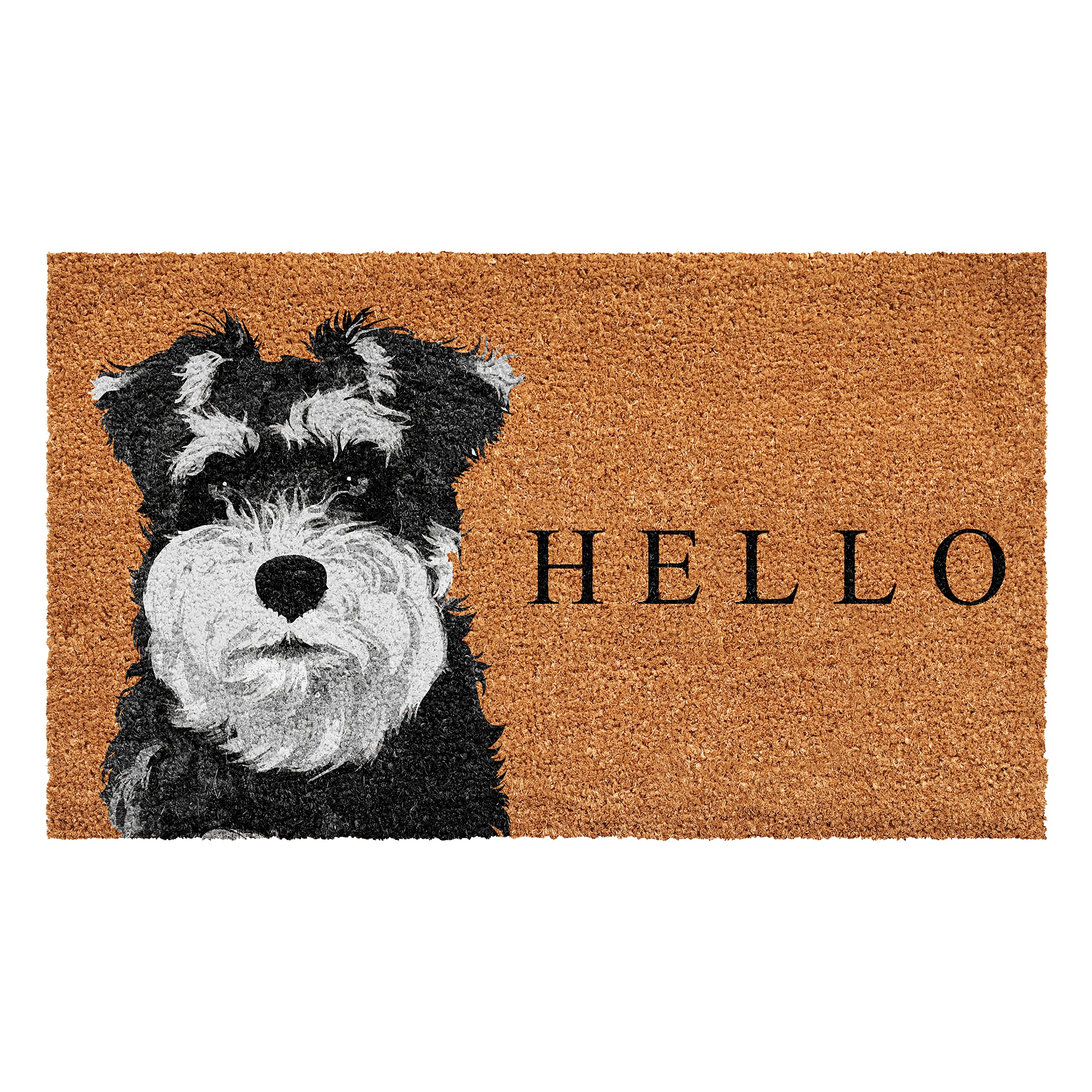 Calloway Mills Black Schnauzer Doormat (24' X 36')
