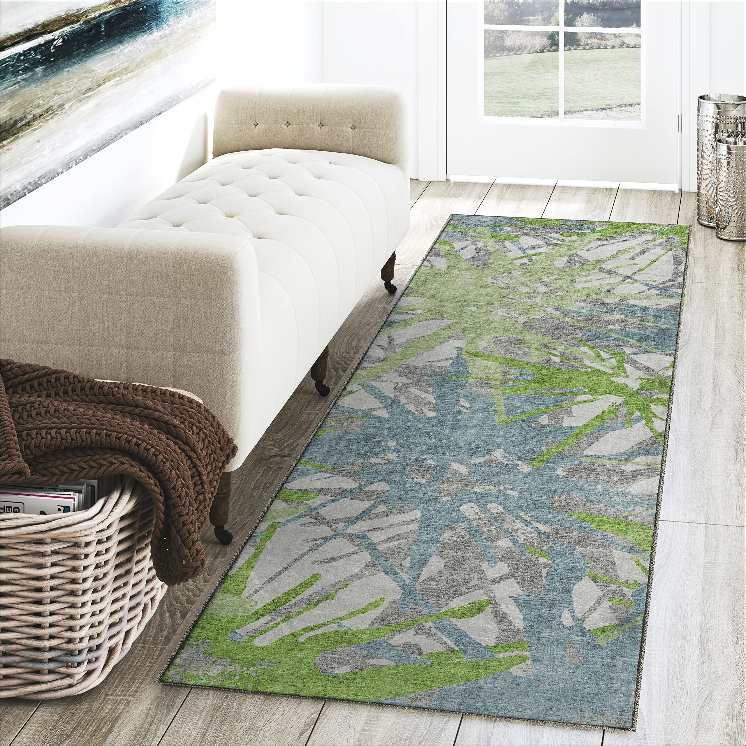 Dalyn Rugs Brisbane Br6 Dynamic Color Splash Pacifica 2'3&quot; X 7'6&quot;
