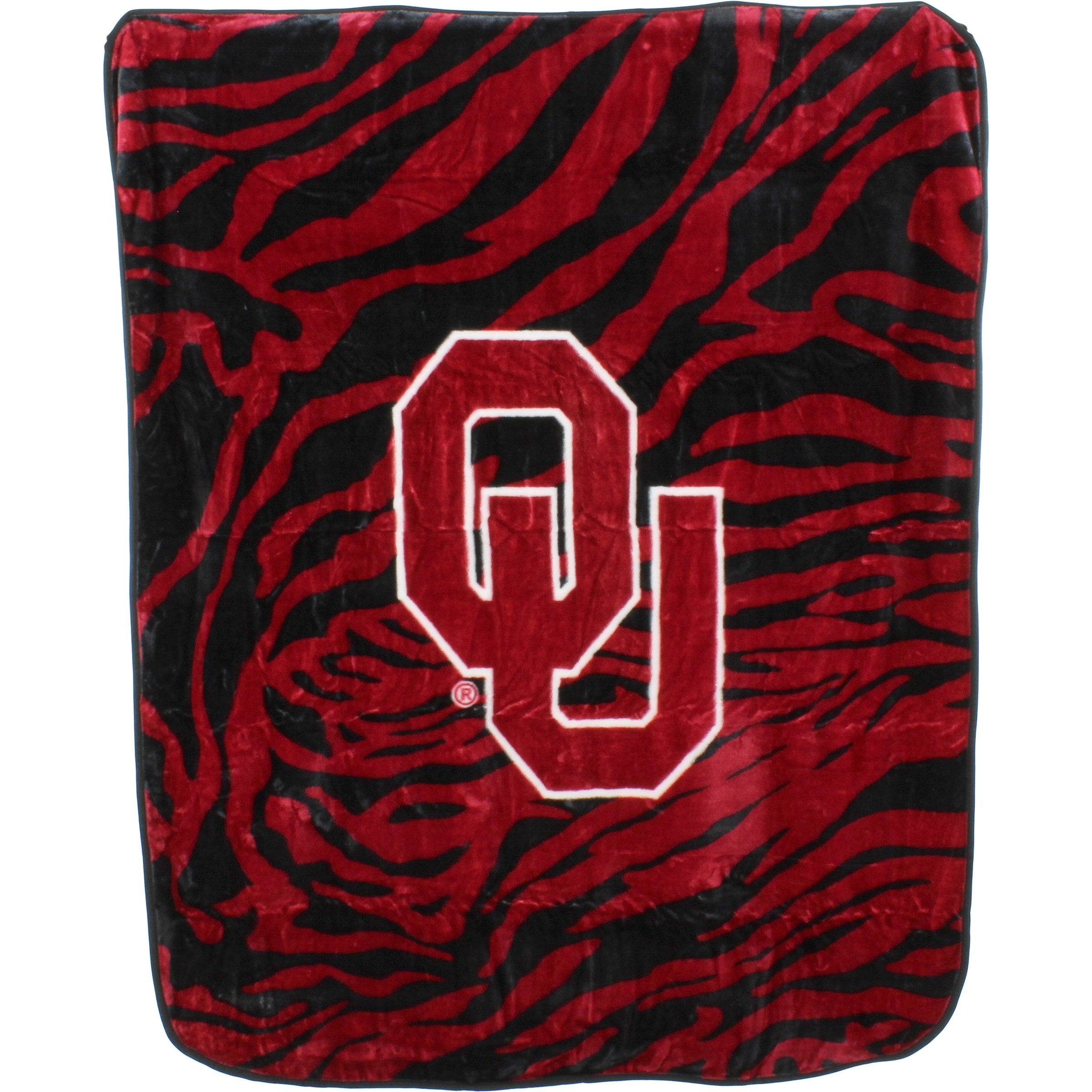 College Covers Oklahoma Sooners Raschel Throw Blanket, 60 In By 50 In
