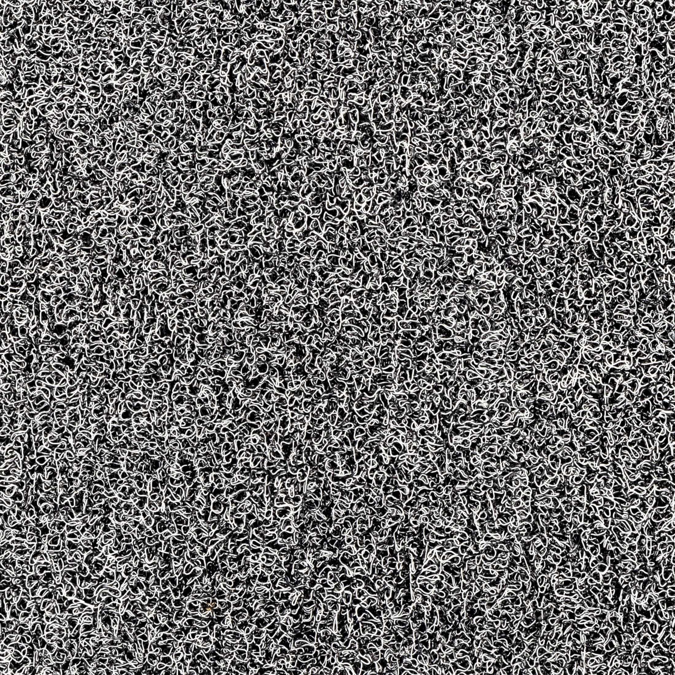 Floortex® Doortex® Twistermat Indoor Entrance Mat, Black/White - 16&quot; X 24&quot;