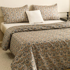 Heimenaogo Egyptian Cotton Duvet Cover California King Sateen Weave, Silky Soft Duvet Cover With Zipper Closure, Long Staple Cot