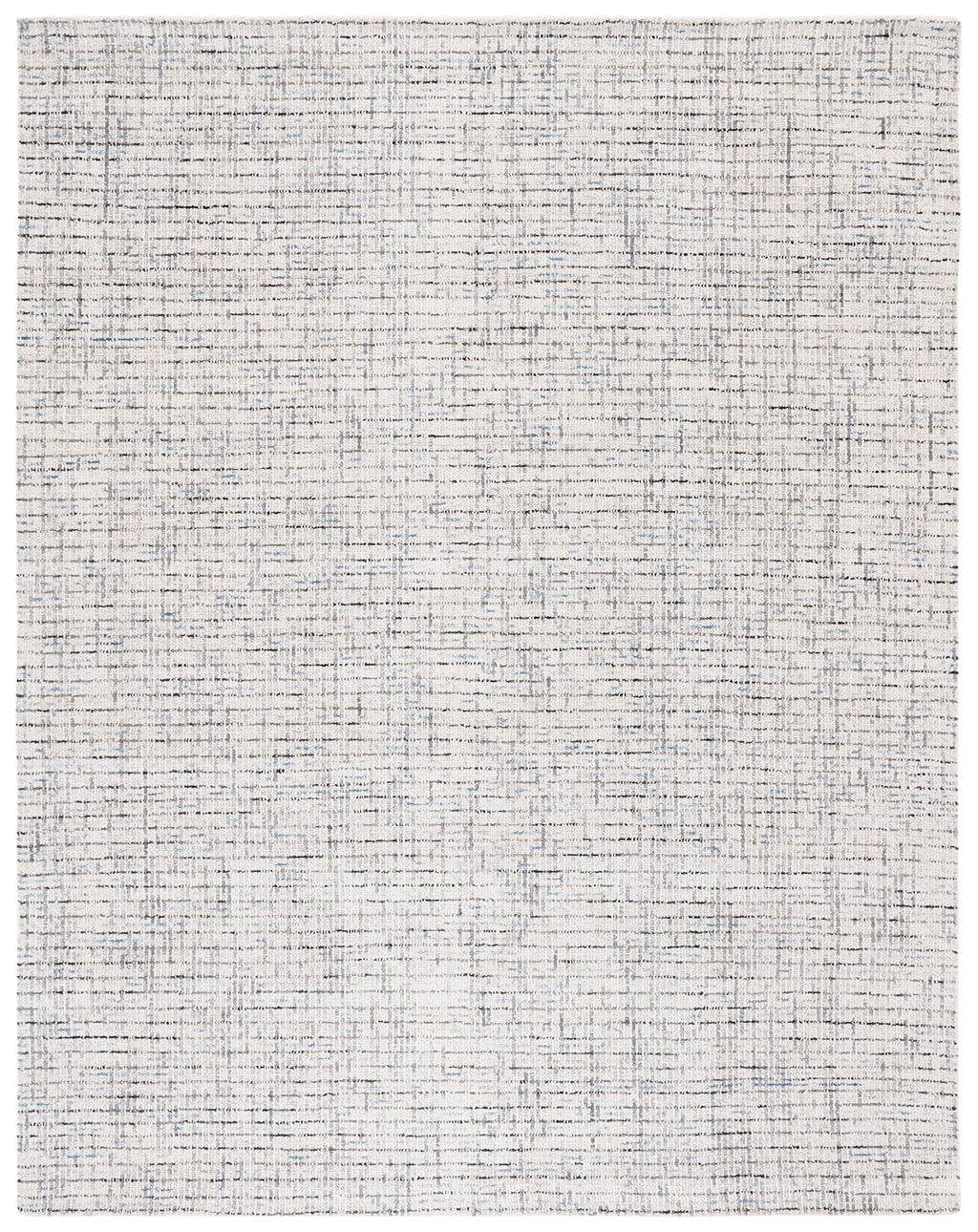 Safavieh Abstract Collection Area Rug - 10' X 14', Grey & Ivory, Handmade Wool, Ideal For High Traffic Areas In Living Room, Bed