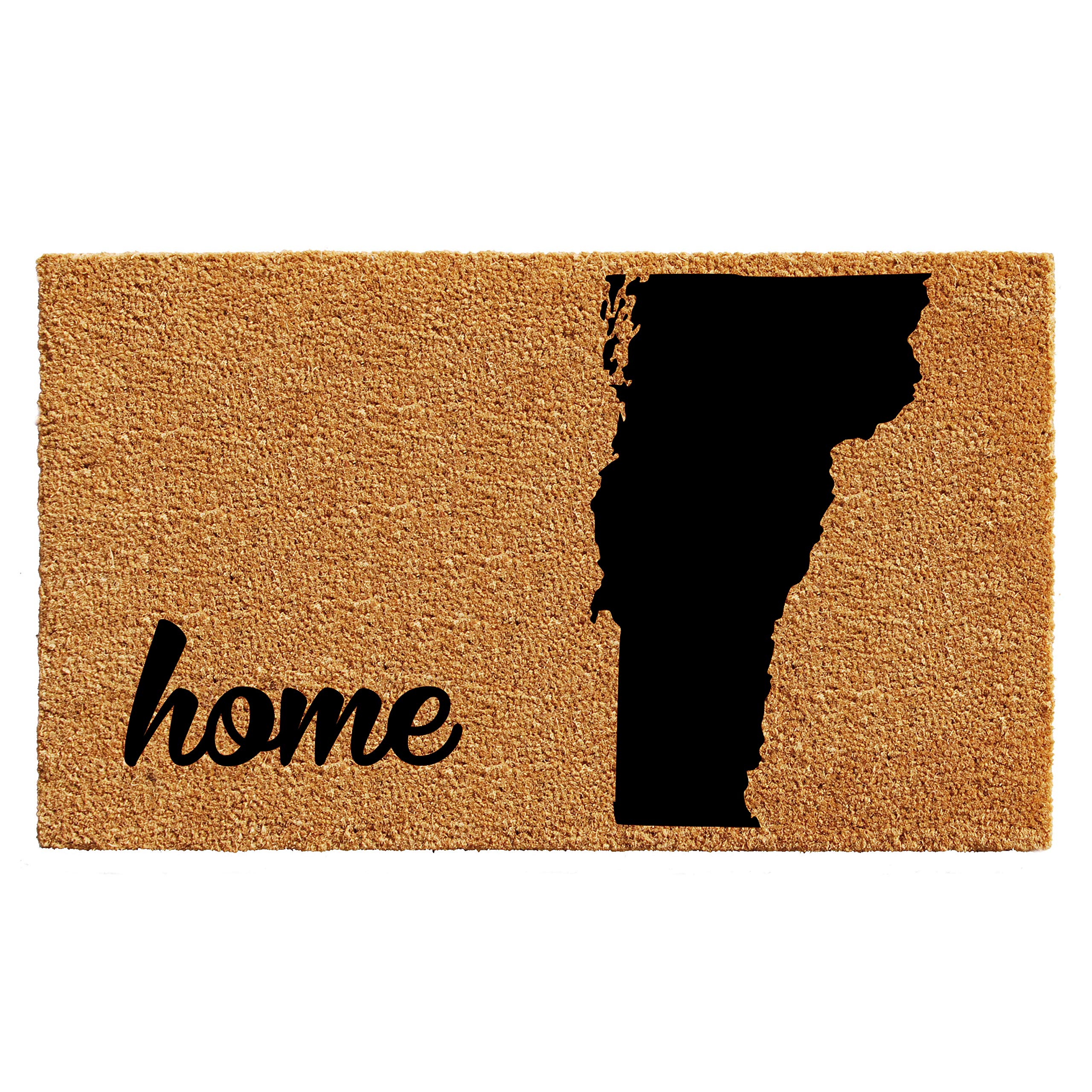 Calloway Mills 105442436 Vermont Doormat, 24' X 36', Natural/Black