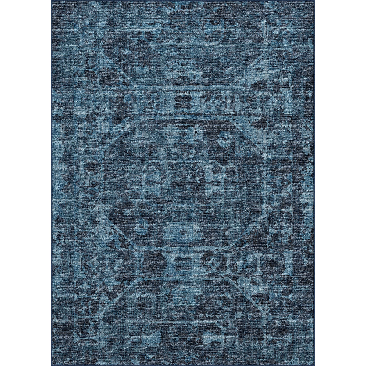 Aberdeen Ab2 Blue 5' X 7'6&quot; Rug