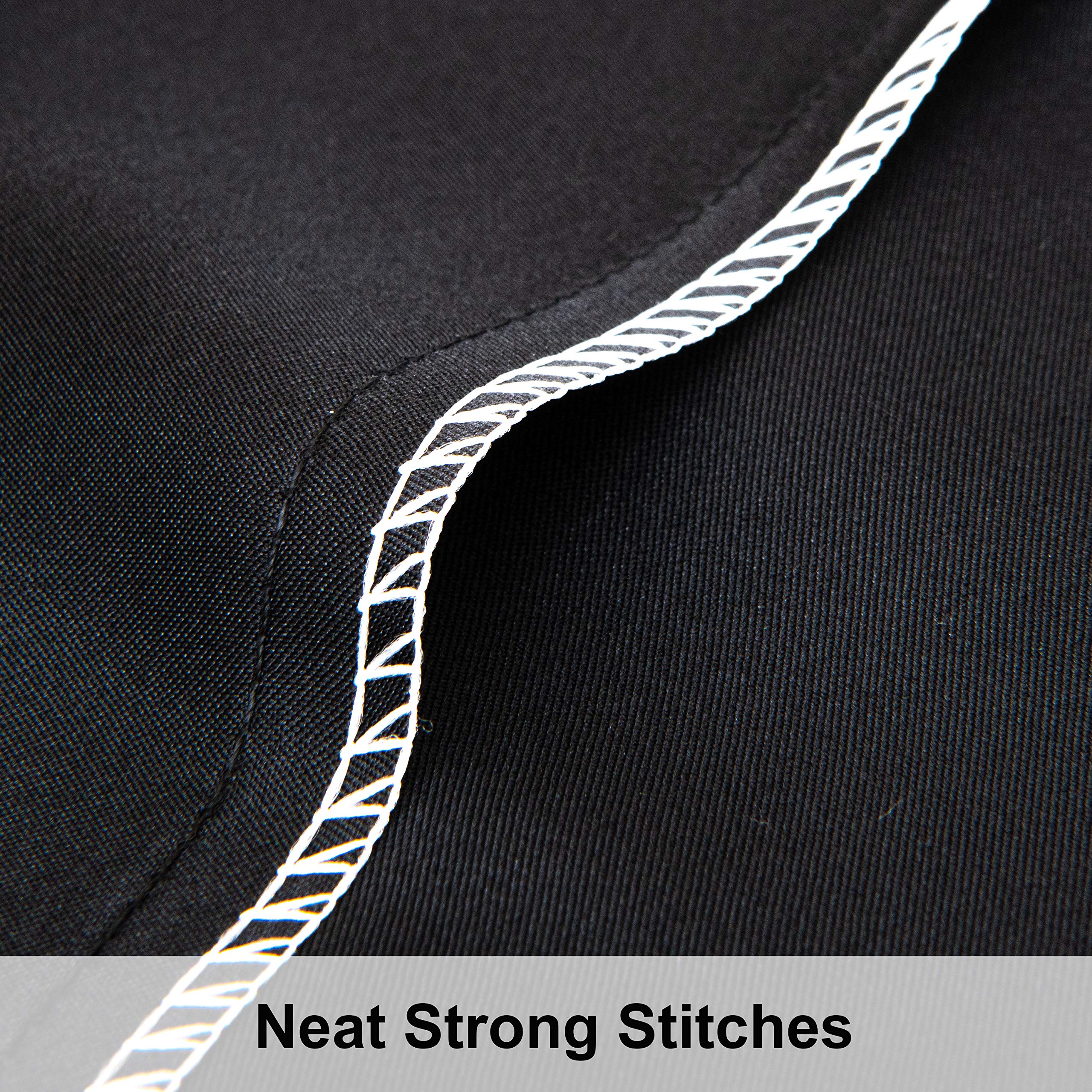 Ntbay 2 Pack Satin Queen Pillowcases For Hair And Skin, Luxurious And Silky Pillow Cases With Envelope Closure, 20X30 Inches, Black