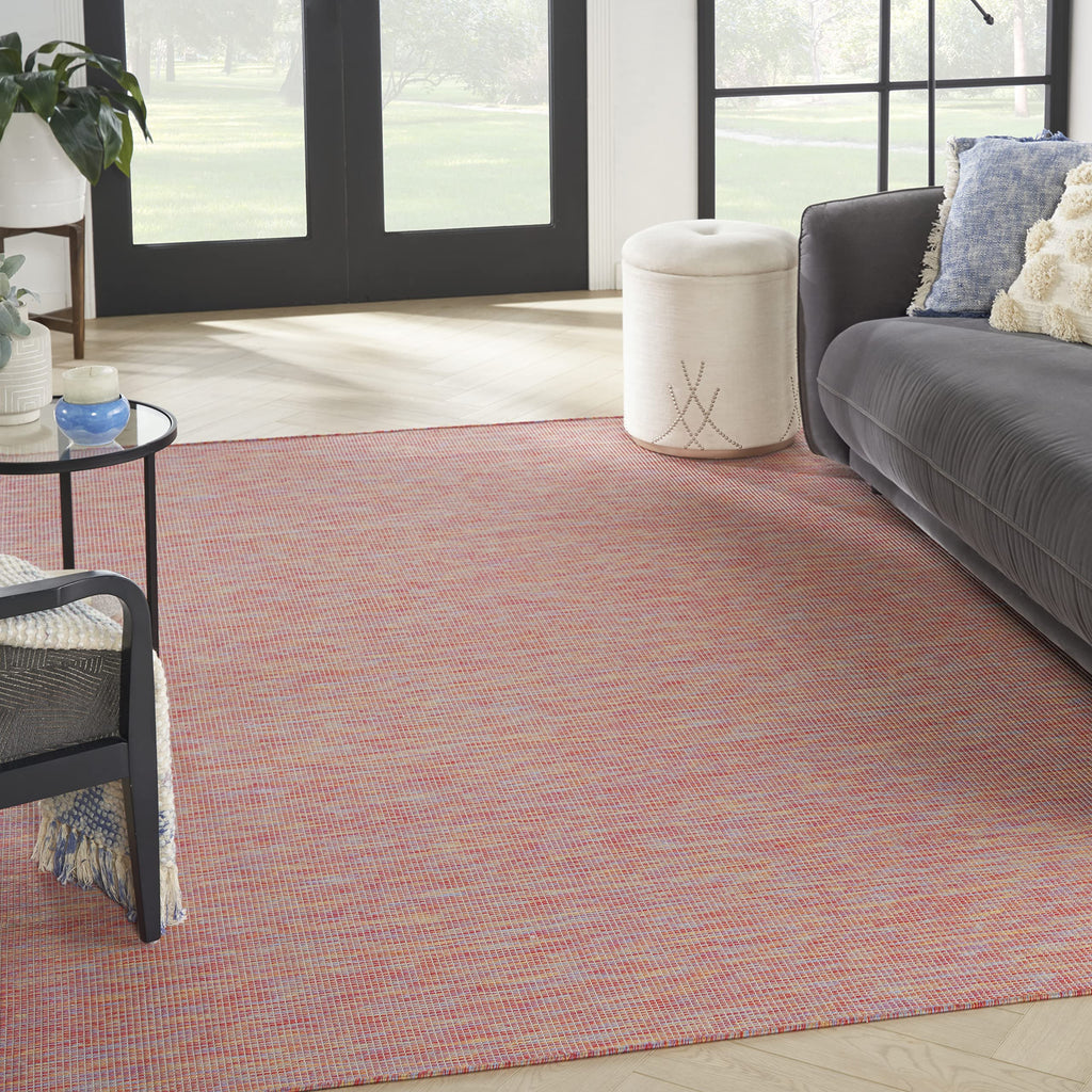 Nourison Positano Indoor/Outdoor Rainbow 8' X 10' Area Rug, Easy Cleaning, Non Shedding, Bed Room, Living Room, Dining Room, Backyard, Deck, Patio (8X10)