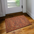 Dalyn Rugs Jericho Jc3 Nutmeg 2' X 3' Rectangle Soft Area Rug, Easy Clean, Non Shedding, Bedroom, Entry, Living Room, Dining Room, Kitchen Rug
