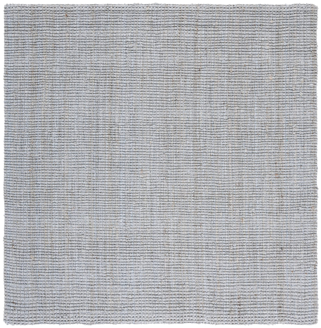 Safavieh Natural Fiber Collection Area Rug - 7' Square, Light Grey, Handmade Farmhouse Jute, Ideal For High Traffic Areas In Liv