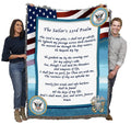 Pure Country Weavers Pcw - Us Navy - The Sailor'S 23Rd Psalm Blanket - Gift Military Tapestry Throw Woven From Cotton - Made In