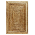 Flash Furniture Prima Natural Fiber Jute Area Rug 8' X 10' - Braided Indoor Jute Rug - Natural Area Rugs