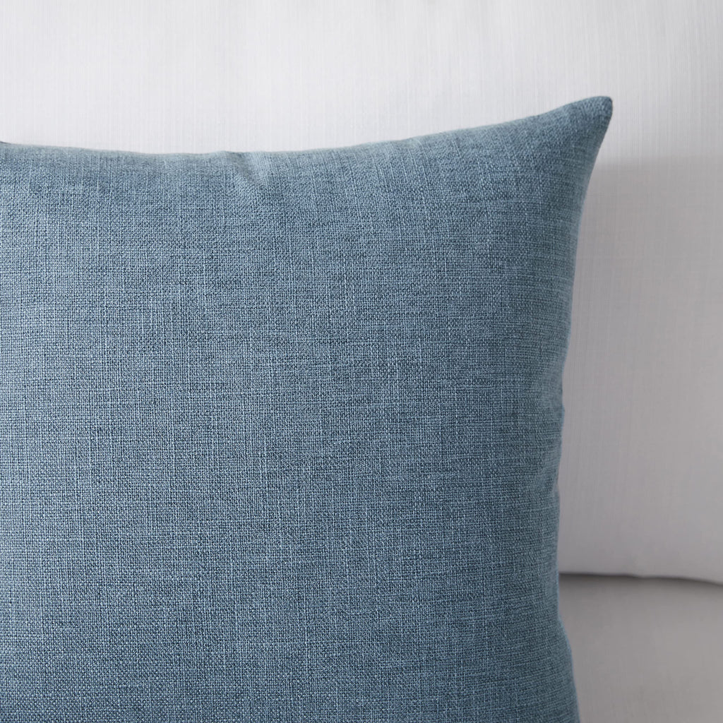 Meekio Set Of 2 Deep Grey Blue Pillow Covers 12 X 20 Inch Farmhouse Boho Decorative Throw Pillow Covers Linen Cushion Covers For Sofa Couch D?or