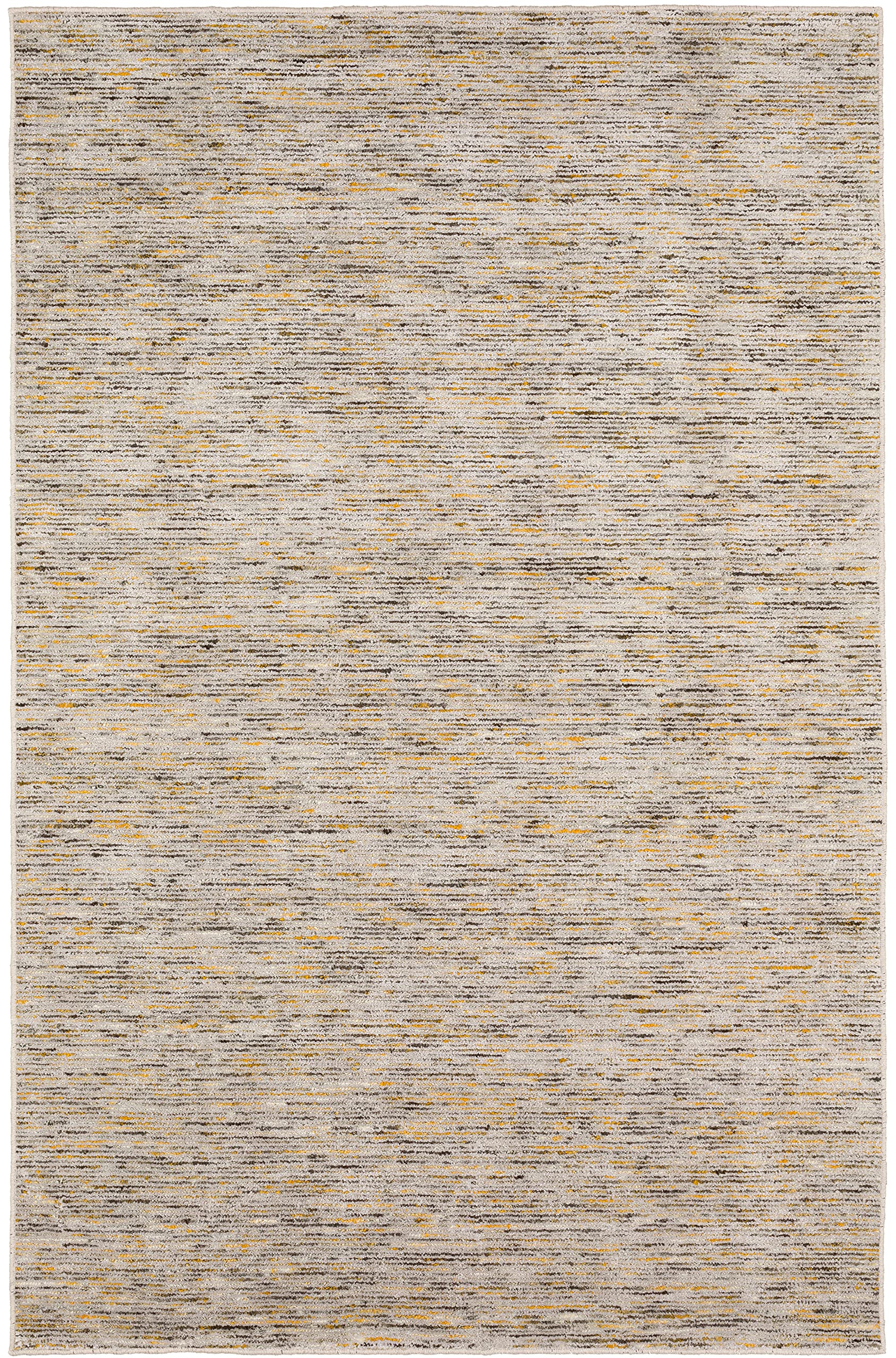 Addison Villager Active Solid Gold 5' X 7'6" Wool Area Rug
