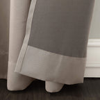 Sun Zero Barrow Energy Efficient Grommet Curtain Panel Pair