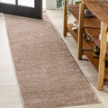 JONATHAN Y SEU100G-214 Haze Solid Low-Pile Indoor Runner Rug, Coastal, Bohemian, Minimalist, Classic, Casual for Bedroom,Kitchen