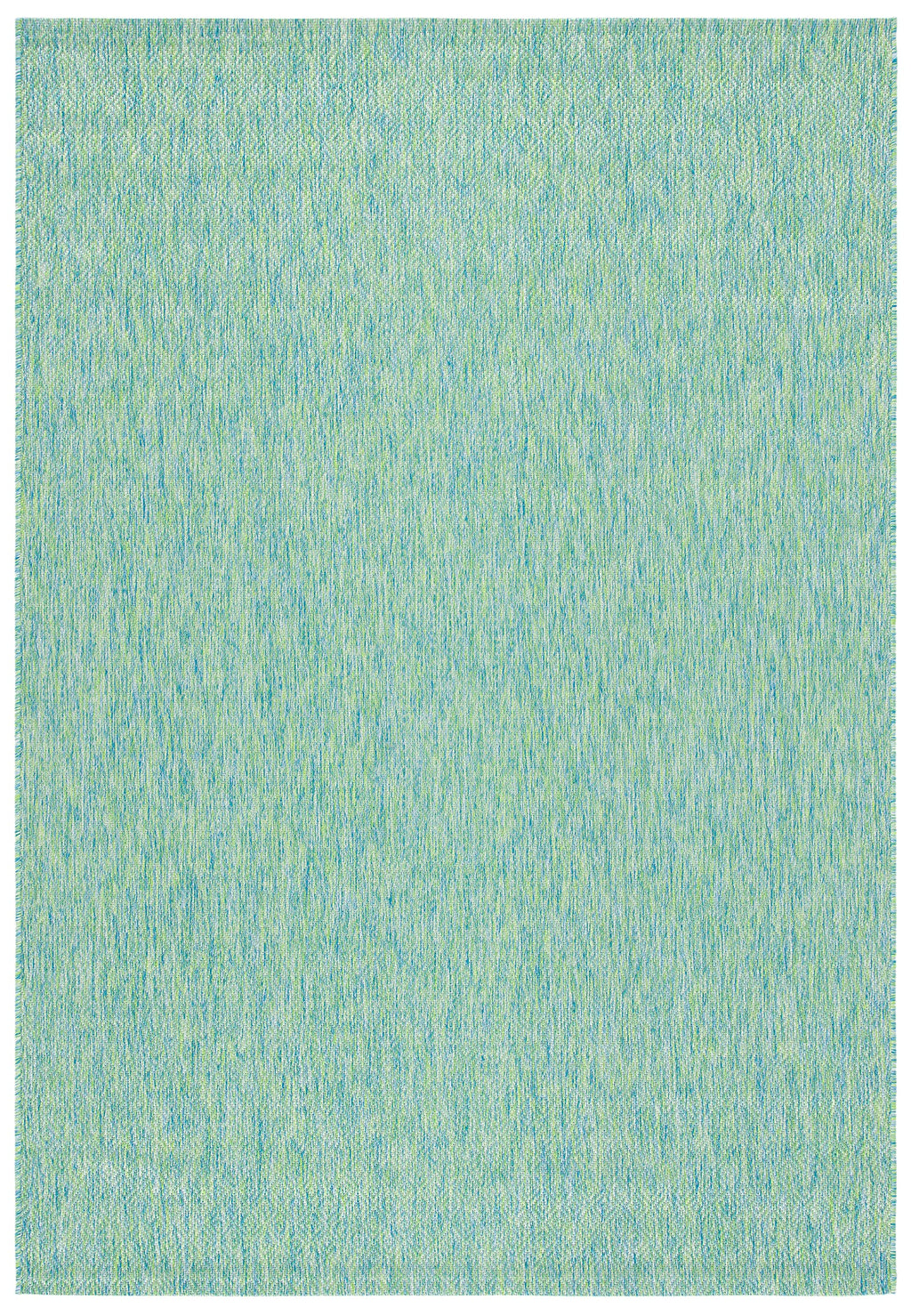 Safavieh Courtyard Collection 8' X 10' Green/Blue Cy8521 Indoor/ Outside Waterproof Easy Cleansingpatio Backyard Mudroom Area Mat