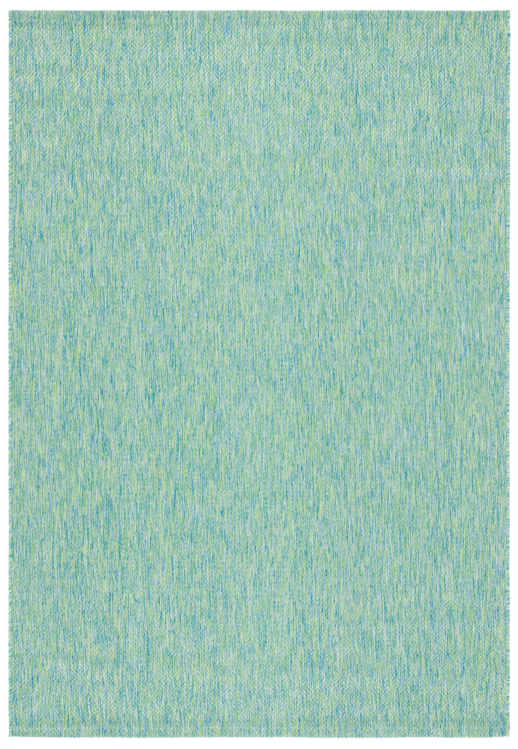 Safavieh Courtyard Collection 2'7' X 5' Green/Blue Cy8521 Indoor/ Outside Waterproof Easy Cleansingpatio Backyard Mudroom Area Mat