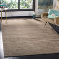 SAFAVIEH Vision Collection Area Rug - 6 x 9, Light Brown, Modern Ombre Tonal Chic Design, Non-Shedding & Easy Care, Ideal for 