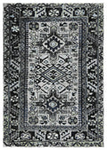 SAFAVIEH Vintage Hamadan Collection Accent Rug - 23 x 4, Light Grey & Dark Grey, Design, Non-Shedding & Easy Care, Ideal for H