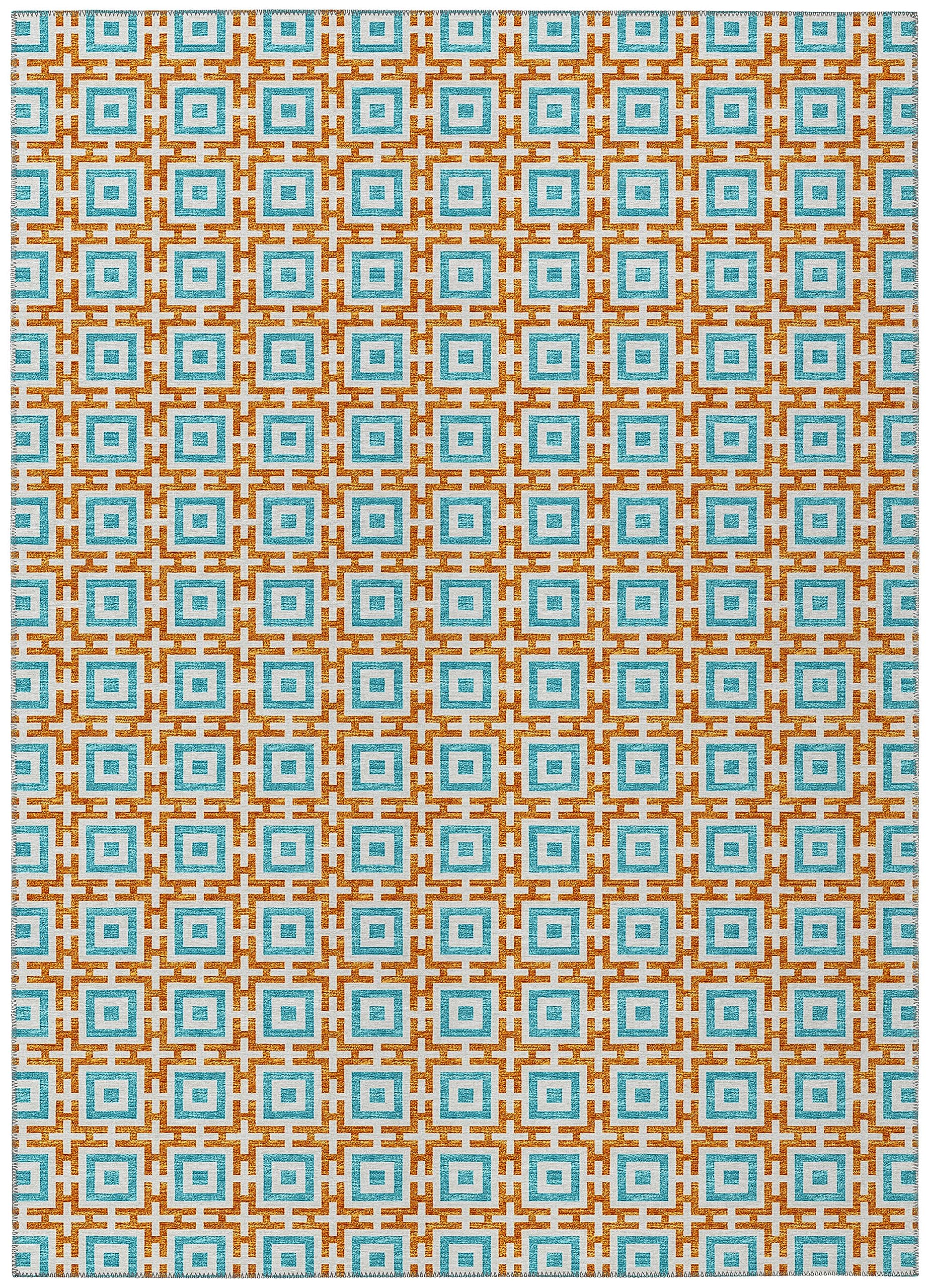 Dalyn Rugs Marlo MO1 Orange 10' x 14' Indoor Outdoor Area Rug, Easy Clean, Machine Washable, Non Shedding, Bedroom, Living Room,