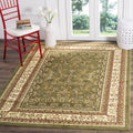 SAFAVIEH Lyndhurst Collection Area Rug - 9 x 12, Sage & Ivory, Traditional Oriental Design, Non-Shedding & Easy Care, Ideal fo