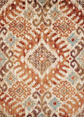 United Weavers Of America Bridges Indoor Rug 710 Inch  X 106 Inch  Crimson