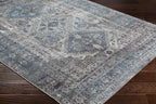 Livabliss Desta Vintage Oriental Area Rug,7'10'' X 10'2'',Blue/Grey