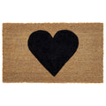 Calloway Mills Madison Heart Doormat (Black, 17' X 29')