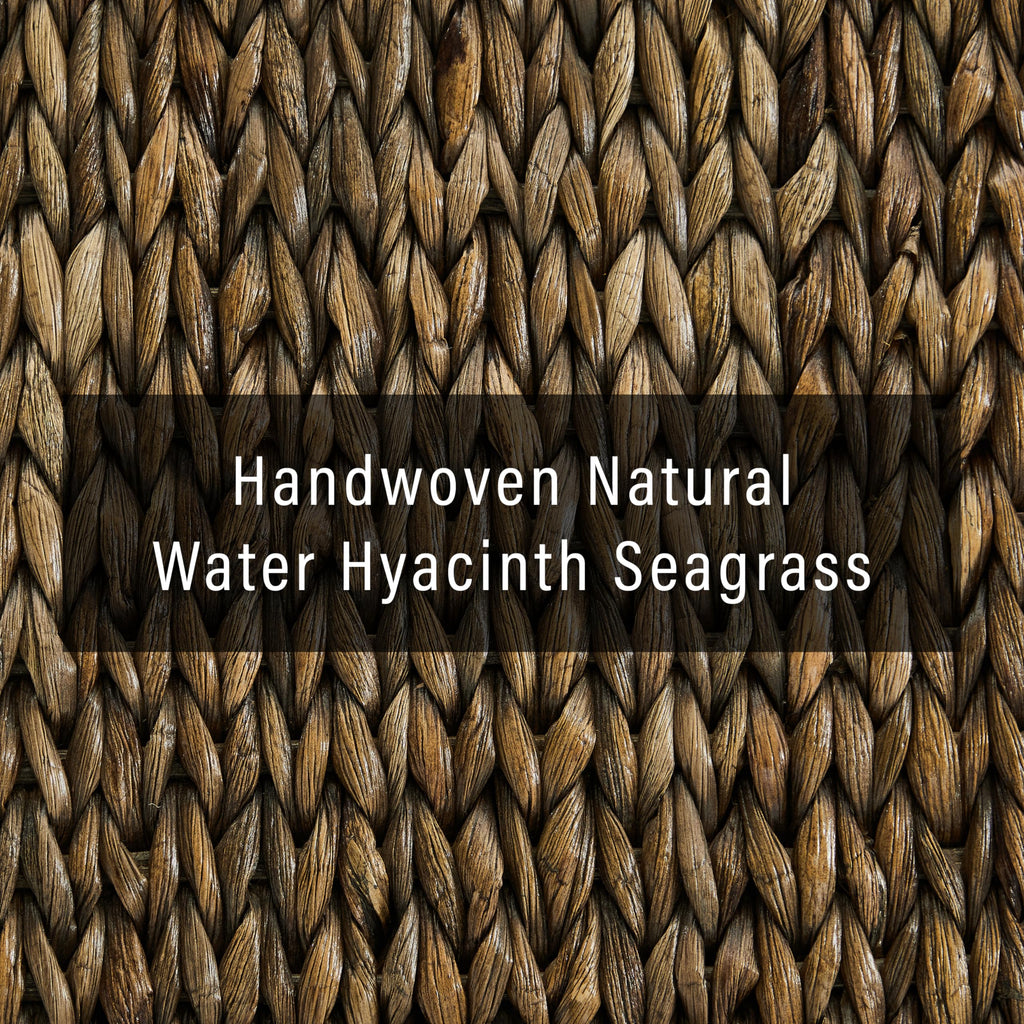 Crosley Furniture Edgewater Boho Natural Fiber Handwoven Rattan Headboard for Queen Size Bed, Seagrass, Queen