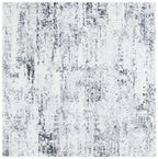 Safavieh Amelia Collection 9' Square Ivory/Grey Ala700C Modern Abstract Non-Shedding Living Room Bedroom Dining Home Office Area