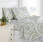 Southshore Fine Living, Inc. Pure Melody Collection, 4-Piece, 14-Inch Deep Pocket Sheet Set, Easy Care, Shrinkage Free Set With