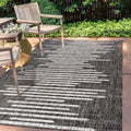 Jonathan Y Smb124E-5 Zolak Berber Stripe Geometric Indoor Outdoor Area-Rug Bohemian Contemporary Easy-Cleaning Bedroom Kitchen B