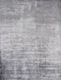 HomeRoots Decor 7'6'X 9'6' Viscose Slate Area Rug