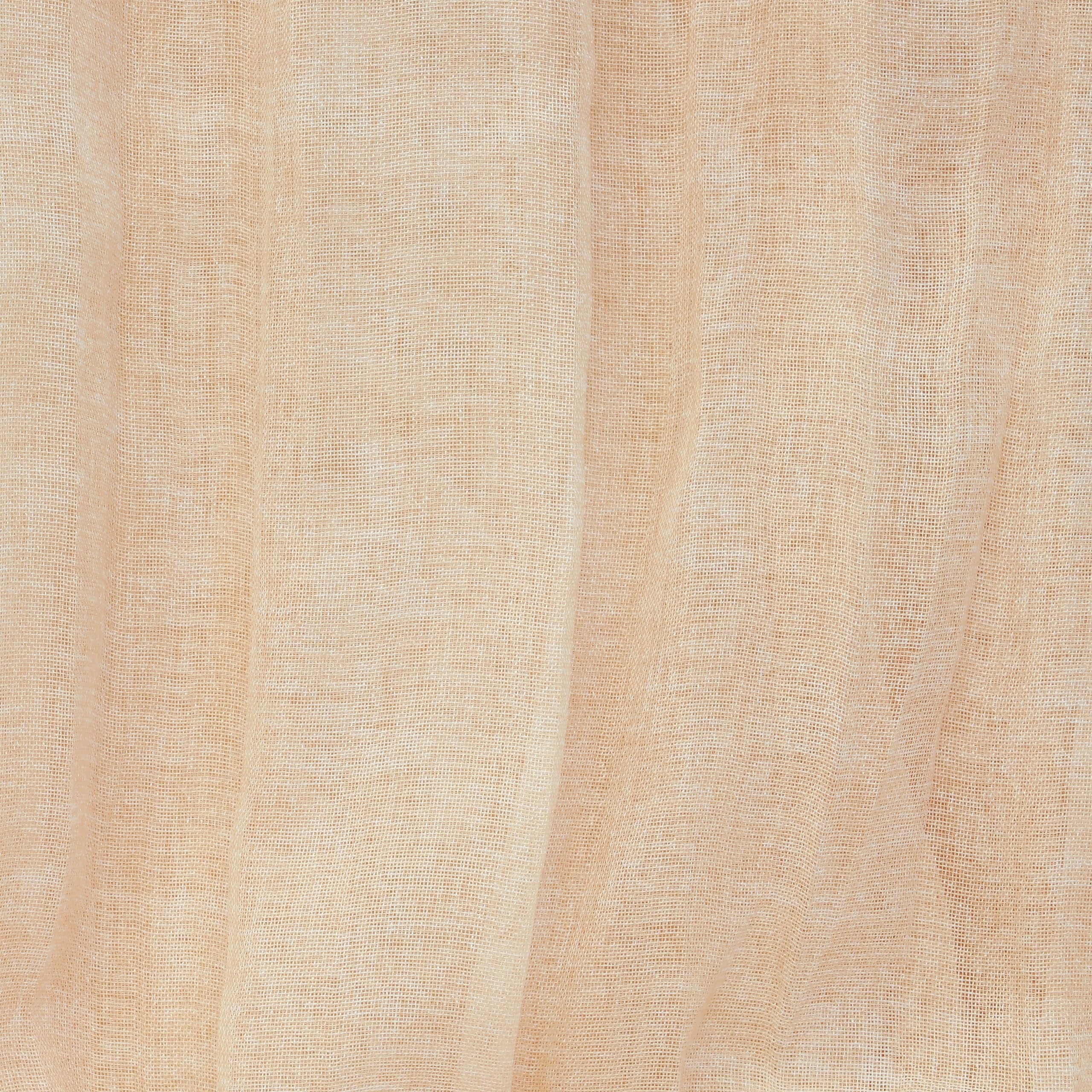 Richmark International Paloma Sheer Dual Header Curtain Panel 52 X 95 In Apricot