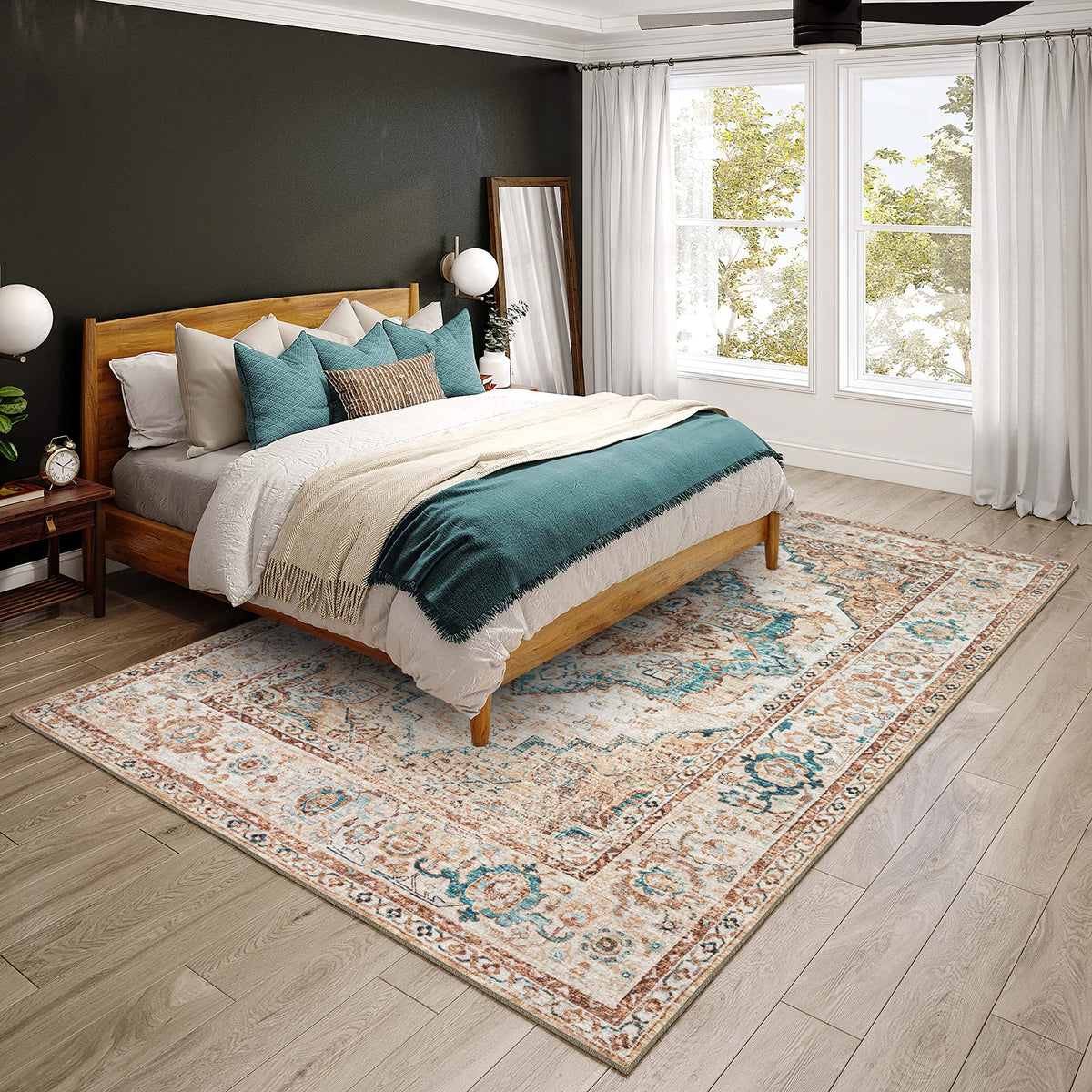 Dalyn Rugs Jericho Jc2 Biscotti 8' X 10' Rectangle Soft Area Rug, Easy Clean, Non Shedding, Bedroom, Entry, Living Room, Dining Room, Kitchen Rug