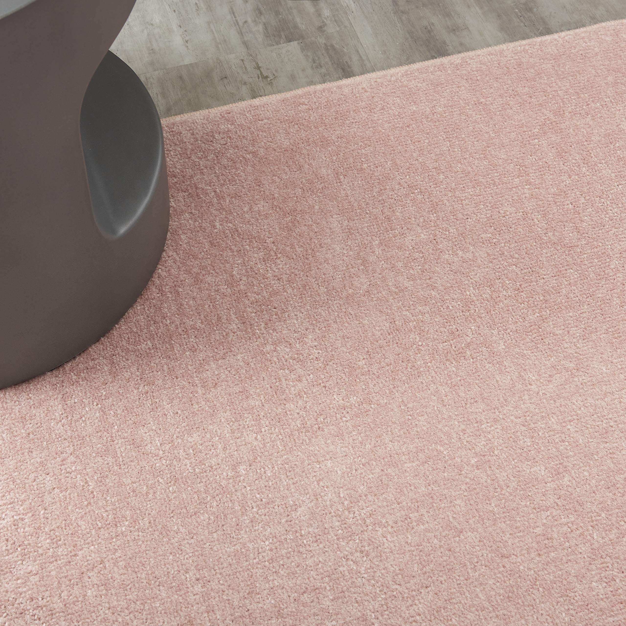 Nourison Essentials Indoor/Outdoor Pink 4' X 6' Area Rug, Easy -Cleaning, Non Shedding, Bed Room, Living Room, Dining Room, Backyard, Deck, Patio (4X6)