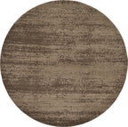 Unique Loom Del Mar Collection Area Rug - Lucille (7' 10'' Round, Brown/ Ivory)