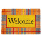Calloway Mills Fall Plaid Doormat (Multi, 24' X 36' X 0.60')