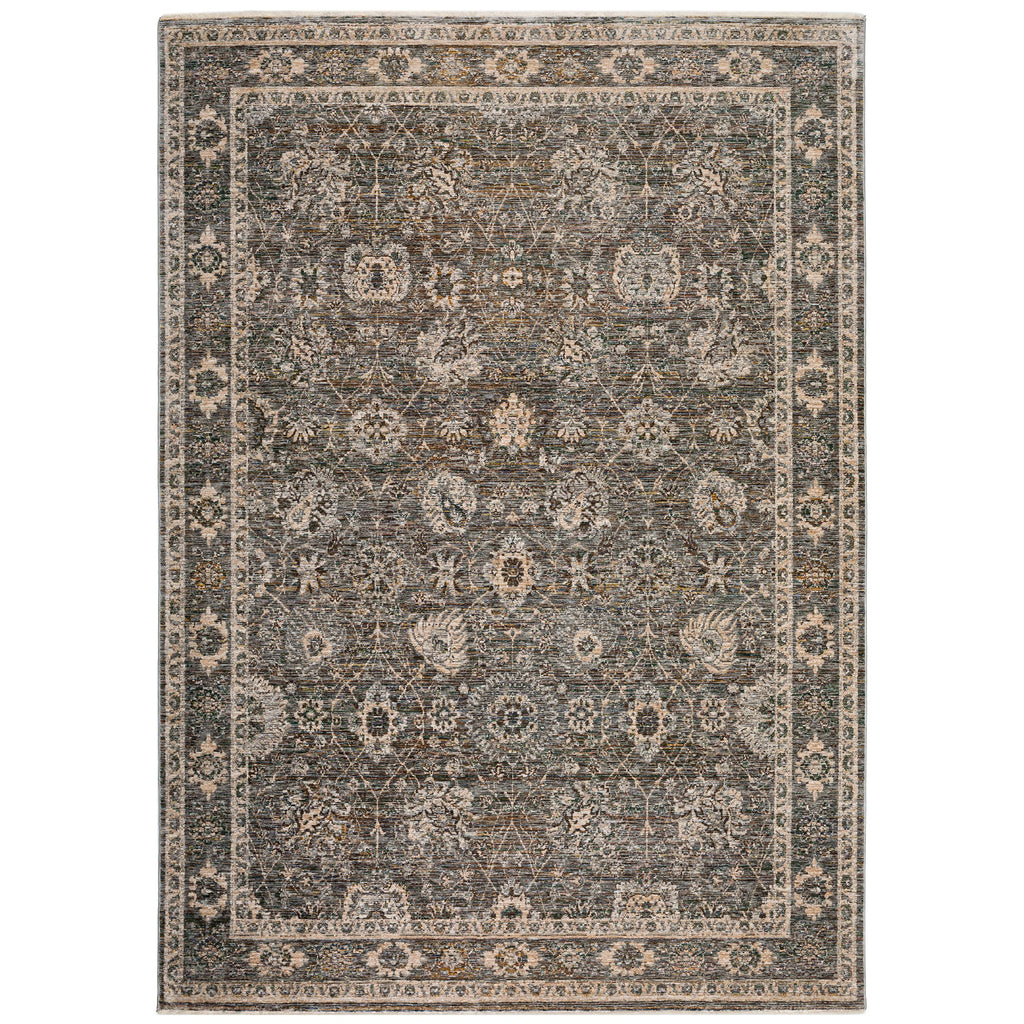 Dalyn Rugs Yarra YA5 Gray 3' x 5' Rectangle Soft Area Rug, Easy Clean, Non Shedding, Bedroom, Entry, Living Room, Dining Room, K